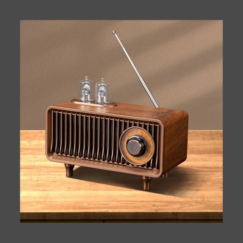 Speaker Mini Retro Phonograph Shape Stereo Gramophone Mu