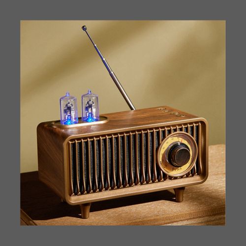 Speaker Mini Retro Phonograph Shape Stereo Gramophone Mu