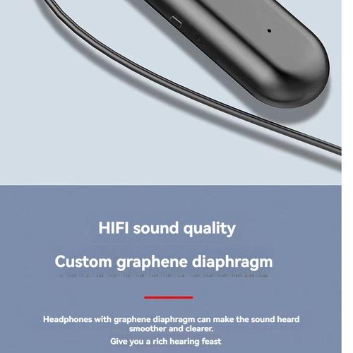 Wireless Bluetooth earphones neck hanging style, high sound quality, sports stereo sound