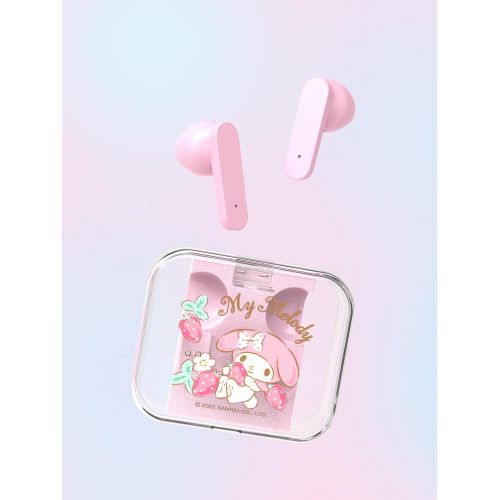 Kuromi Bluetooth Earphones Sanrio Gifts TWS Hello Kitty Wireless Headphones My Melody Noise Reduction Cinnamoroll Music Headset