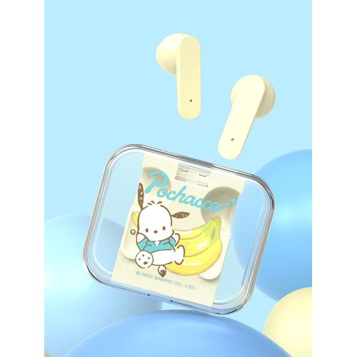 Kuromi Bluetooth Earphones Sanrio Gifts TWS Hello Kitty Wireless Headphones My Melody Noise Reduction Cinnamoroll Music Headset