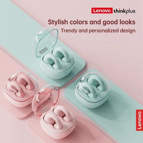 Lenovo lp13 tws wireless bluetooth 5.3 earphones ear clip gaming music sports earbuds hd microphone headset