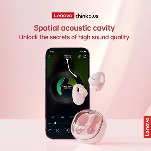 Lenovo lp13 tws wireless bluetooth 5.3 earphones ear clip gaming music sports earbuds hd microphone headset