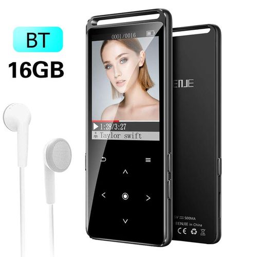 Benjie M6 1.8 Inch Touch Screen Mp3 Player 16gb Hifi Music Player Fm Radio Ebook