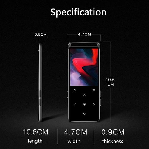 Benjie M6 1.8 Inch Touch Screen Mp3 Player 16gb Hifi Music Player Fm Radio Ebook