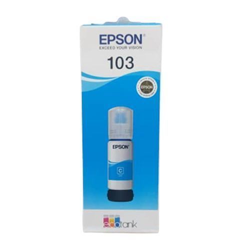 Epson 103 EcoTank Ink Bottles 65ml - Cyan