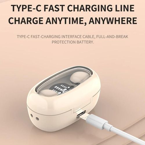 Mini Sleep Tiny Invisible Headphones Sports Stereo Noise Reduction Headsets Wireless Bluetooth 5.3 Earphones