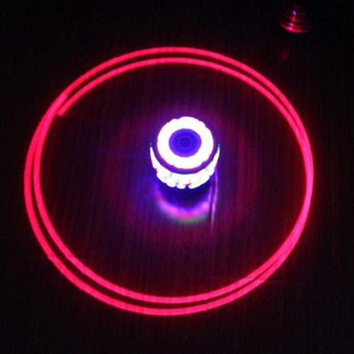 2x Spinning Tops Toy Adult Kid Gyro W/ Music Flash Light Rapidity