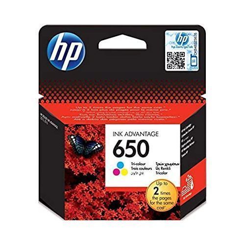 Hp 650 Color (Cyan, Magenta, Yellow) Ink Cartridge
