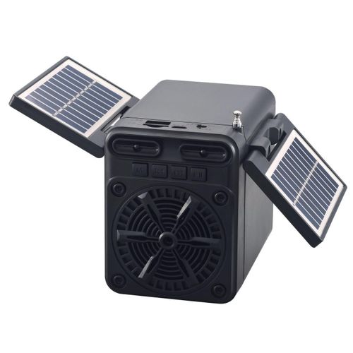 X9 Solar Emergency Charging FM Radio Multi-Function Bluetooth Speaker Card USB Port Charging