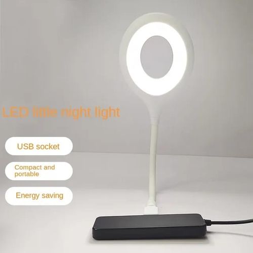 USB Portable Lamp LED For Laptop White