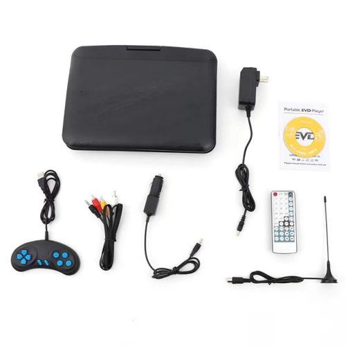 7-Inch HD Portable DVD Player DVD Player Children's Learning CD Player Portable DVD Player with TV