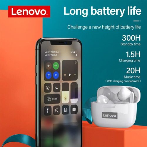 The XT90 Lenovo Thinkplus Bluetooth Headset Is Suitable for Wireless Binaural TWS5.0 Sports Headsets