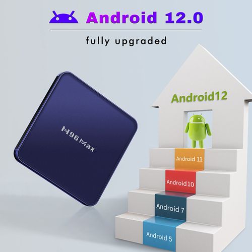 H96 Max V12 Android 12.0 Smart TV Box UHD 4K Media Player