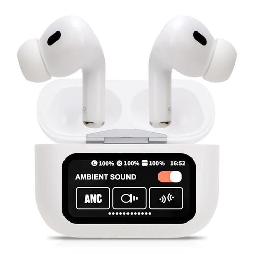 Bluetooth headphones multifunctional touch screen ANC noise reduction ultra-long life in-ear wireless headphones