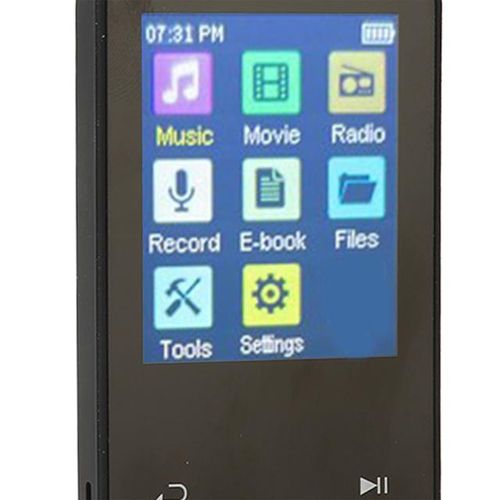 Mp3 Player 1.8 Inch Touch Screen Hifi Loseless Music Palyer Portable Mp4 Player Support 128g Memory Card