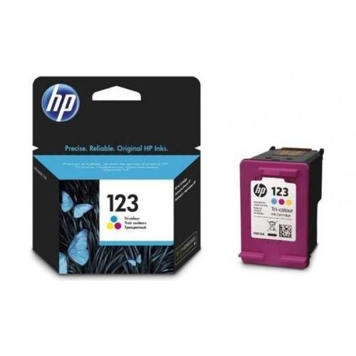 Hp 123 Color  Printer Ink Cartridge for HP Deskjet 2130