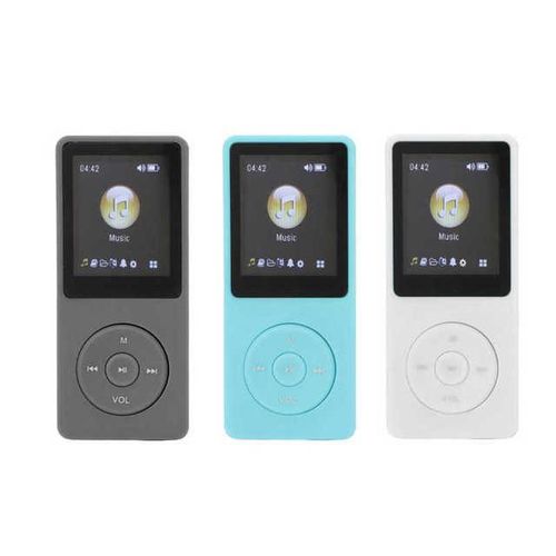 Mp4 Player Portable Support Small Memory Card Ultra Thin 1.8 Inch Lcd Media Music Player With Accessories For Students