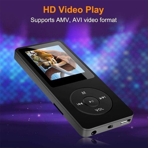 Mp3 Music Player Portable Mp4 Fm Radio External Ultra-Thin Bluetooth-Compatible Student Hifi Music Players