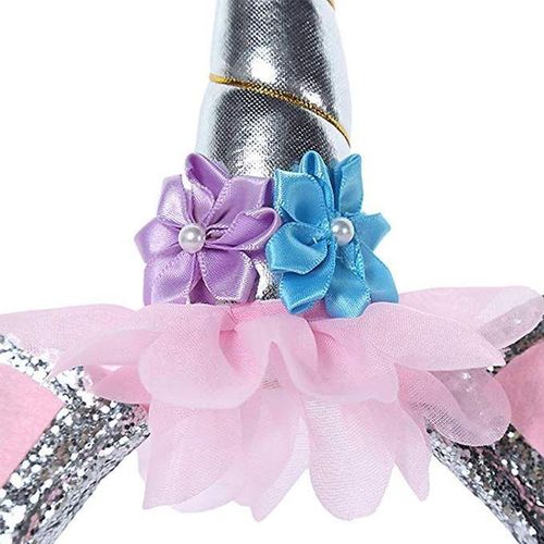 4pc Cartoon Unicorn Headband Toys Crown Decoration Props