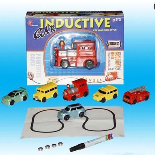 777-005 Creative Fangle Inductive Pen Writing Following Car, Random Style Delivery