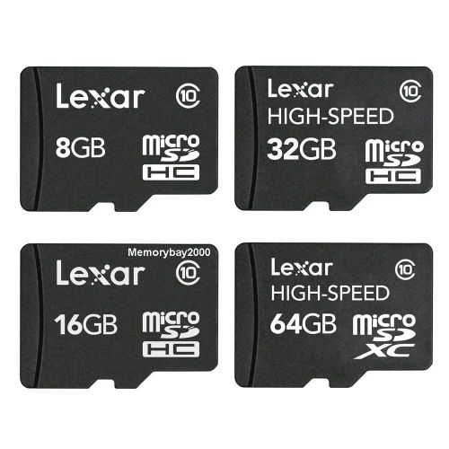 Lexar 8GB  microSD Memory Card