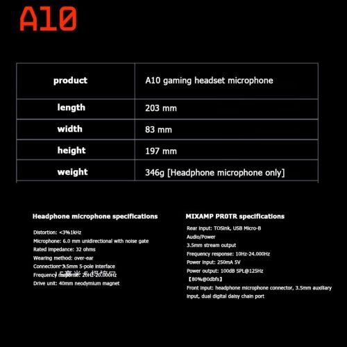 Logitech Astro A10 Headphone Gaming ESports With microphone Recommended computer game headset For PS4 PC headset For PC Laptop