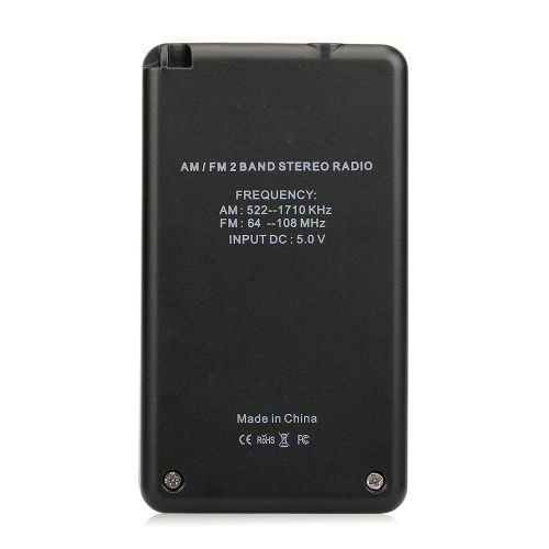 HanRongDa HRD-103 AM FM Digital Radio 2 Band Stereo