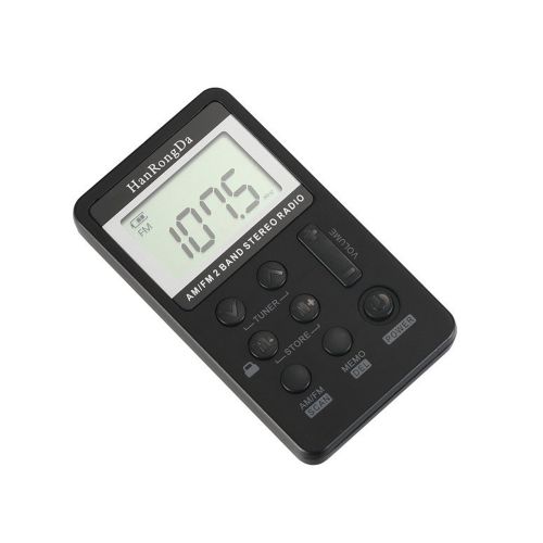 HanRongDa HRD-103 AM FM Digital Radio 2 Band Stereo