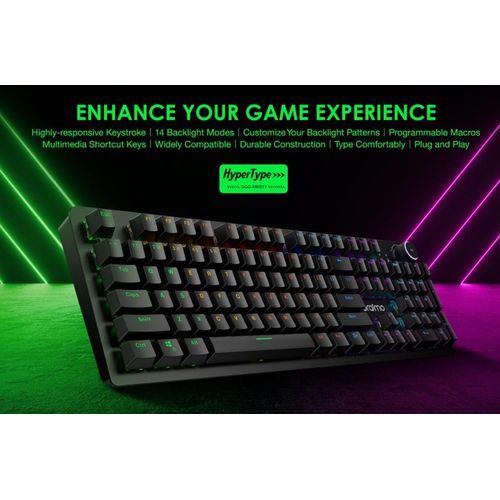 Oraimo HyperType Wireless Keyboard-Black