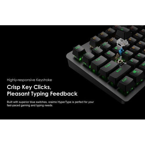 Oraimo HyperType Wireless Keyboard-Black