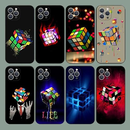 Cool Funny Phone Case For iPhone 15,14,13,12,11,Plus,Pro Max,XS,X,XR,SE,Mini,8,7 Soft Silicone Black Cover