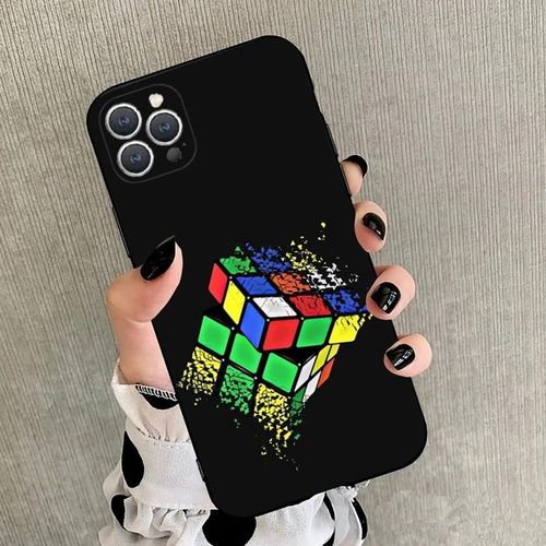 Cool Funny Phone Case For iPhone 15,14,13,12,11,Plus,Pro Max,XS,X,XR,SE,Mini,8,7 Soft Silicone Black Cover