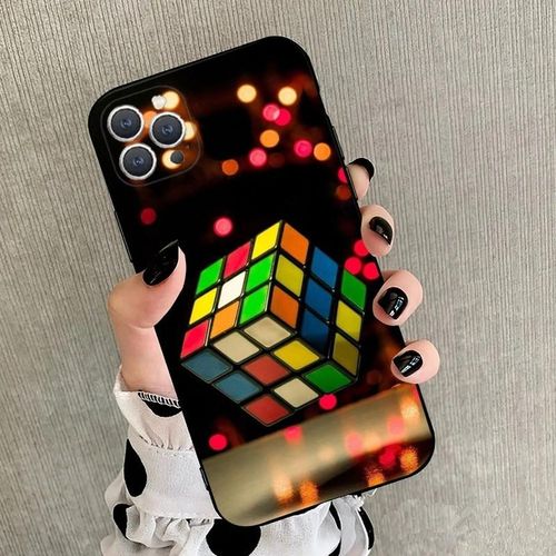 Cool Funny Phone Case For iPhone 15,14,13,12,11,Plus,Pro Max,XS,X,XR,SE,Mini,8,7 Soft Silicone Black Cover
