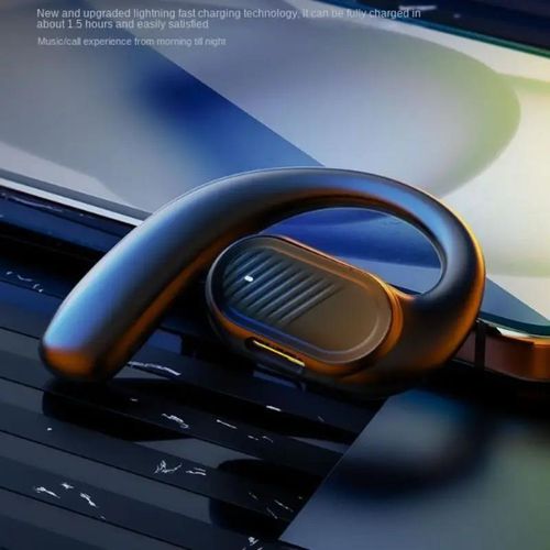 Ipx6 waterproof wireless Bluetooth earphone Bluetooth 5.4 low latency bone conduction headphones single right ear dual speakers