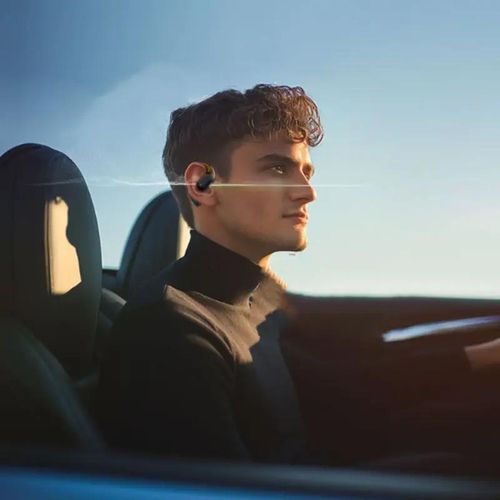Ipx6 waterproof wireless Bluetooth earphone Bluetooth 5.4 low latency bone conduction headphones single right ear dual speakers