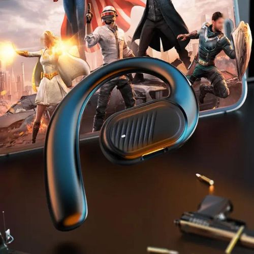 Ipx6 waterproof wireless Bluetooth earphone Bluetooth 5.4 low latency bone conduction headphones single right ear dual speakers