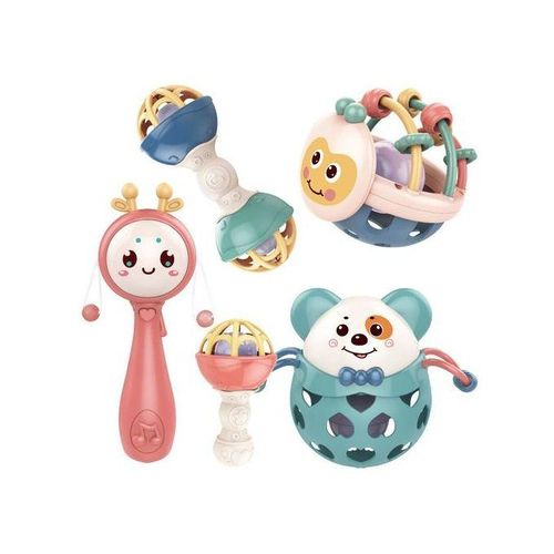 Baby Toys 0 12 Months Soft Baby Rattle Teether Educational Infant Crib Toys Newborn Baby Montessori Rattle Toys Games For Babies