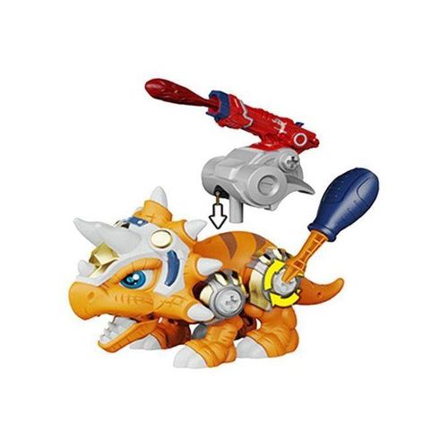 DIY Dinosaur Toys With Screwdriver Shooting For Christmas Triceratops