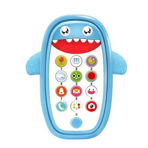 Children Intelligent Early Education Learning Baby Simulation Mobile Phone Toy, English Version
