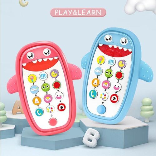 Children Intelligent Early Education Learning Baby Simulation Mobile Phone Toy, English Version