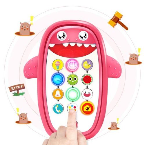 Children Intelligent Early Education Learning Baby Simulation Mobile Phone Toy, English Version