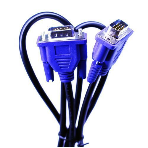 ZL 1.5Metres VGA Cable - Blue, Black