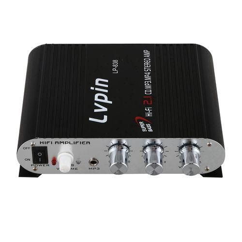 915 Generation LVPIN 12V 200W Mini HiFi Stereo Amplifier MP3 Car Radio