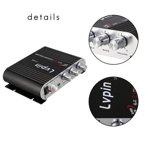 915 Generation LVPIN 12V 200W Mini HiFi Stereo Amplifier MP3 Car Radio