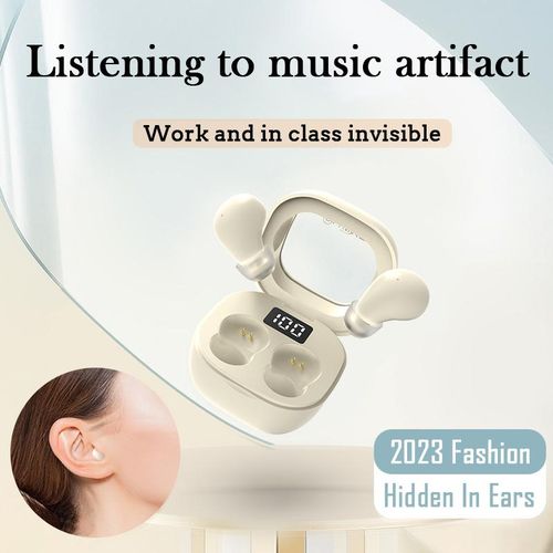 SK small earbuds wireless bluetooth headset,headphones sport,sleep,work,in class invisible wear,bass sound quality earphone 2023