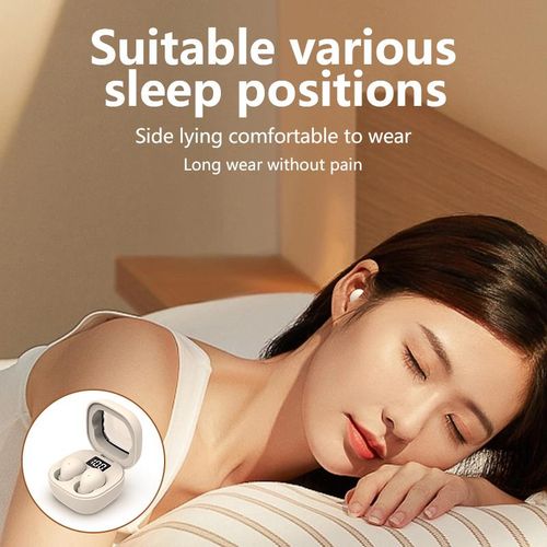 SK small earbuds wireless bluetooth headset,headphones sport,sleep,work,in class invisible wear,bass sound quality earphone 2023