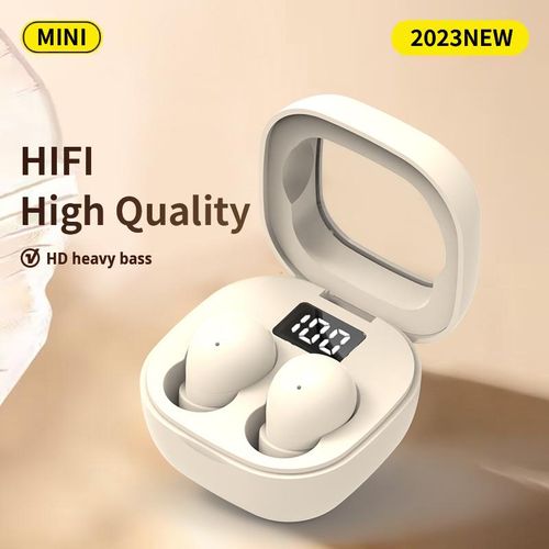 SK small earbuds wireless bluetooth headset,headphones sport,sleep,work,in class invisible wear,bass sound quality earphone 2023