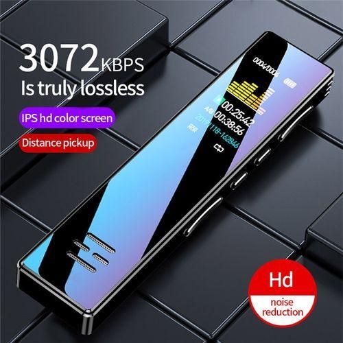 Digital Voice Recorder Portable MP3 Player Dictaphone Mini Secret Voice Recording Device Sound Audio Recorder Professional