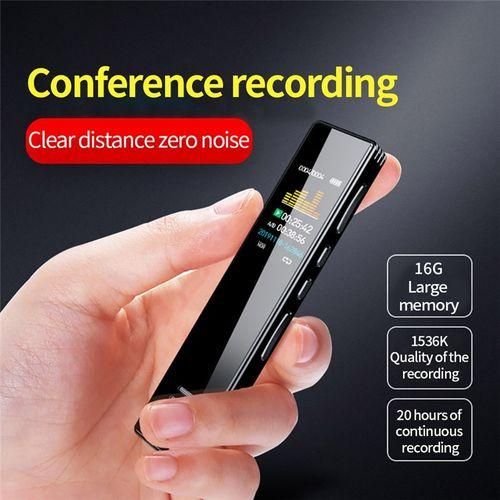 Digital Voice Recorder Portable MP3 Player Dictaphone Mini Secret Voice Recording Device Sound Audio Recorder Professional
